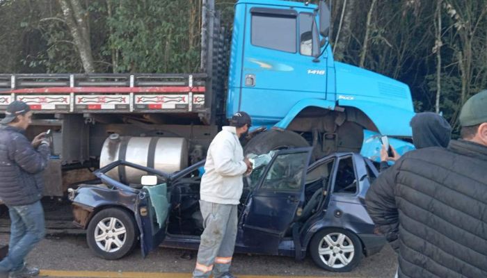 Foz do Jordão - Servidor Público morre em colisão frontal na PR-662